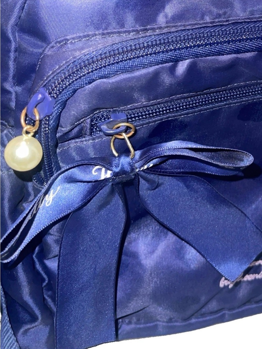 Sanrio Kids Backpack Hello Kitty Navy Blue - Picture 2 of 7
